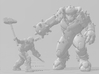 Doom Eternal Armored Baron miniature model dnd rpg 3d printed 