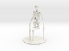 1-35 Scale Sitting Skeleton 3d printed This is a render not a picture