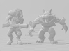 Werewolf Terminator miniature model rpg dnd games 3d printed 