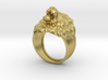 Lion Ring No.6_Mouth Open_8 US 3d printed 