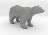 Plastic Polar Bear v1 1:64-S 25mm 3d printed 