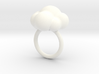 Cloud Ring 3d printed 