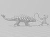 Ankylosaurus dinosaur miniature fantasy games dnd 3d printed 