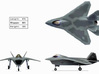 Boeing F-32A JSF Production Model (w/Landing Gear) 3d printed 