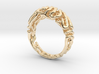 Reaction Diffusion - Ring Nr. 8 (Size J) 3d printed 