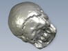 1/9 scale human skull miniatures x 3 3d printed 