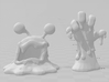 Ooze Creature miniature model fantasy game rpg dnd 3d printed 