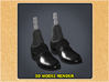 1:9 Scale Dress Shoes 3d printed 