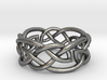 Size 3.5 Double Leaf Ring 3d printed 