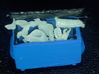 (4) Nscale 2 yard small Dumpsters 3d printed 