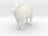 S Scale Sheep 3d printed This is a render not a picture