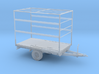O Scale Closed Trailer 3d printed This is a render not a picture