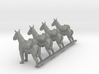 HO Scale Pack Donkey's 3d printed This is a render not a picture