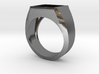 Signet ring Size 13 3d printed 