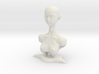 girl-wigstand  3d printed 