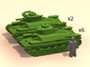 1/160 type 97 Chi-Ha tank 3d printed 