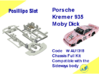 Chassis Kit Porsche 935-78 Moby Dick Sideways body 3d printed 