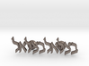 Hebrew Name Cufflinks - "Betzalel" 3d printed 