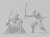 Samurai Jack miniature model fantasy games rpg dnd 3d printed 