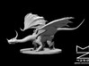 Young Moonstone Dragon 3d printed 