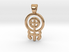 Symbolic 05 [pendant] 3d printed 