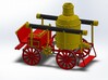 FIRE PUMP WAGON 3d printed 