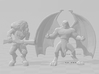 Gargoyle Goliath miniature model fantasy games dnd 3d printed 