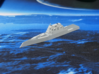 USS Zumwalt (2020), 1/1800 3d printed Painted Prototype