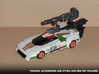 Earthrise Wheeljack Weapon Mount Boots 3d printed 