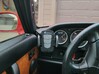 Right hand Porsche 964 Dash endcap phone holder  3d printed image of left hand drive