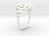 Reaction Diffusion Ring Nr. 6 (Size 56) 3d printed 