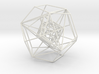 Nested Platonic Solids (Version Dd) 3d printed 