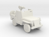 Gun Jeep V2 White Plastic 1:160 scale 3d printed 
