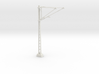 Catenary mast with 2 arms, 95 & 120 mm left (1:32) 3d printed 