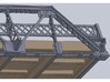 Road Bridge HO scale Steel Pony Truss 16ft x 53ft 3d printed 