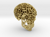 Skull - Reaction Diffusion Sculpture 3d printed 