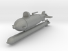 1/144 dolphin German Mini submarine 3d printed 