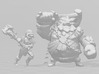 Link Barbarian Armor miniature model fantasy games 3d printed 
