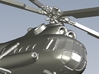 1/100 scale Mil Mi-8 Hip stick model rotor blades 3d printed 