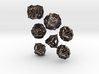 Gear Dice, Individuals or 7 Piece Set 3d printed 
