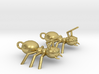 Ant earrings 3d printed 