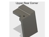 Range Rover Classic Center Console Repair Kit 3d printed Upper Rear Corner