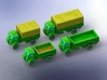 Fordson WOT 6 and WOT 8 Trucks 1/220 3d printed 