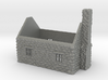 Stone cottage wall structure 1:56 3d printed 