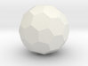 02. Chamfered Dodecahedron - 1in 3d printed 