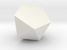 62. Metabidiminished Icosahedron - 1in 3d printed 