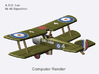 Arthur Gould Lee Sopwith Pup (full color) 3d printed 