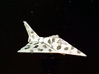 1/300 MBB Lampyridae Stealth Fighter 3d printed Painted model