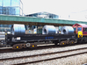TT:120 JSA Steel Coil Wagon 3d printed JSA VTG4067 at Cardiff Central, 11 July 2019. Photo ©Camperdown@Flickr.com. Shared under CC-BY 2.0