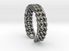 Links knot [sizable open ring] 3d printed 